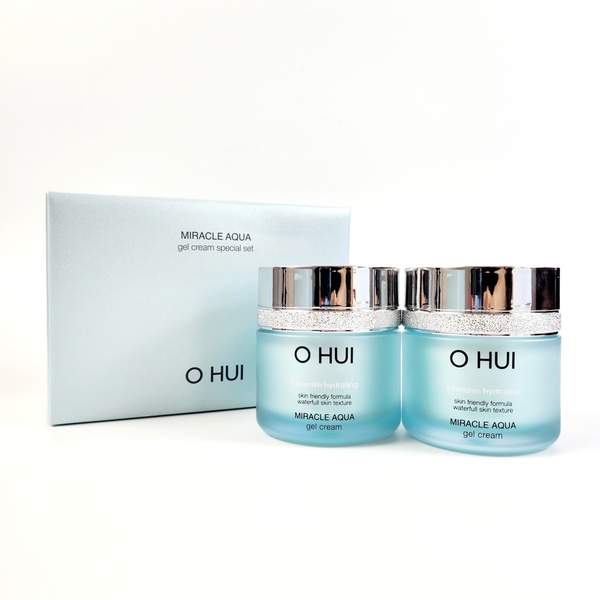 Set kem dưỡng da Ohui Miracle Aqua 75kw (12ea)