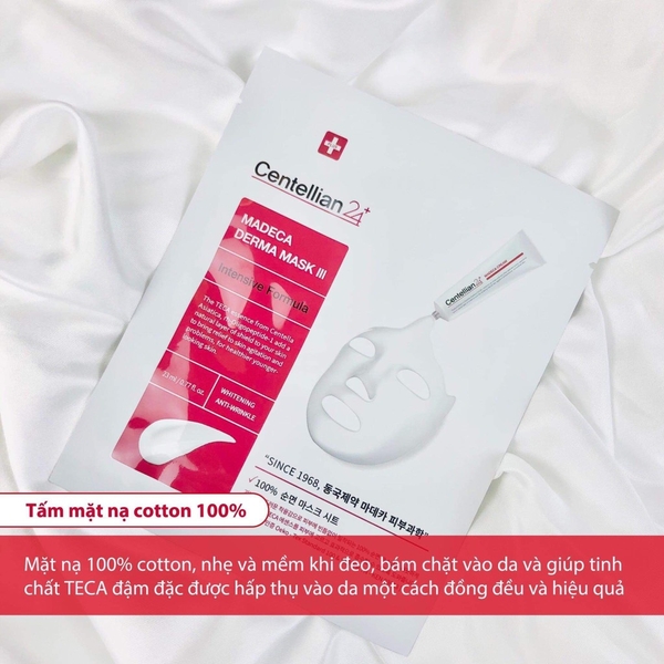 Mặt nạ dưỡng trắng CENTELLIAN 24 tập đoàn dược Dongkook hộp 10 miếng (40ea)