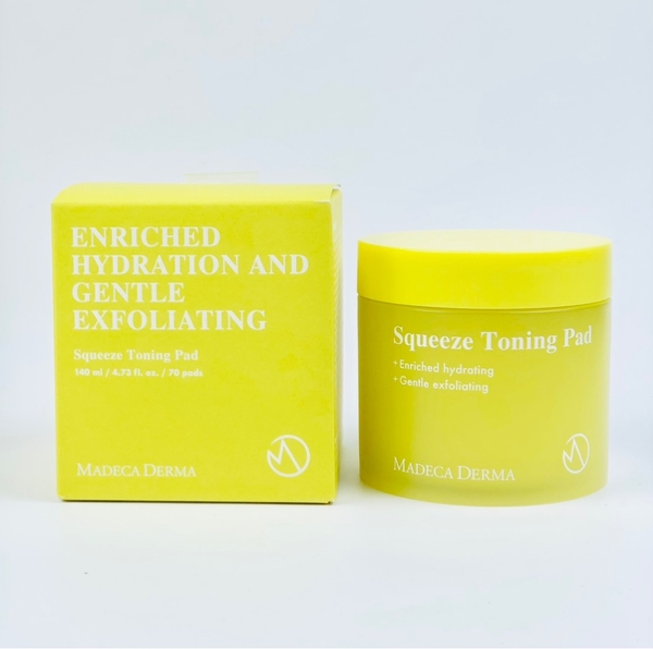 Miếng nước hoa hồng MADECA DERMA tập đoàn dược Dongkook hộp 70 miếng (40ea)