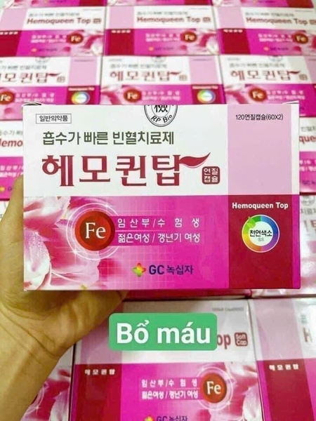TPCN - Viên bổ sung Sắt vitamin tổng hợp cho bà bầu hiệu thuốc 120 viên ngày uống 1 viên GC (50ea)