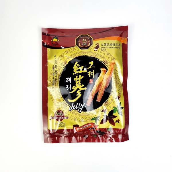 B01- Kẹo sâm dẻo 200g (50ae)