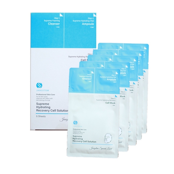 Mặt nạ tế bào gốc jangstem bệnh viện vands clinic hộp 5 miếng (60ea)