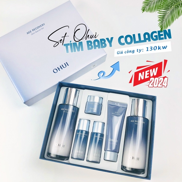 Set ohui tím chống lão hóa 2sp 130kw (8ea)