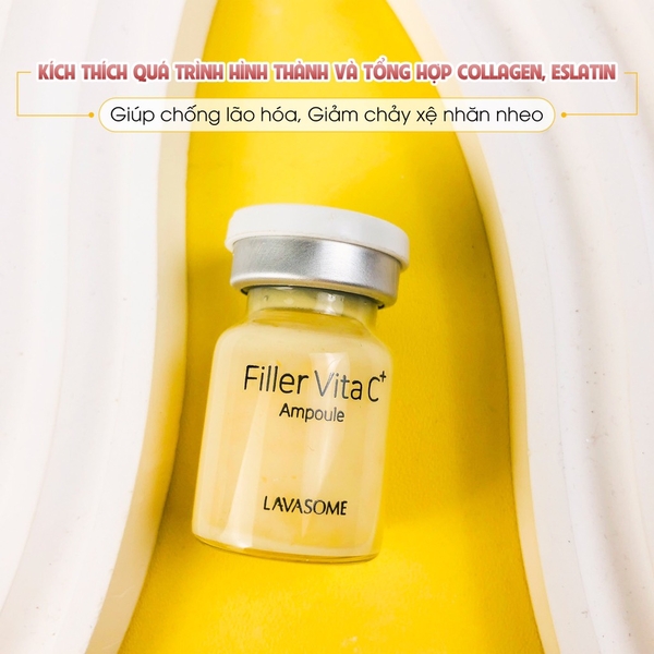 Tinh chất Filler Vitamin C 13.5% LAVASOME 10 ống 5g (50ea)