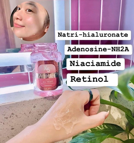 Tinh Chất Ủ Bóng - Ampoule X5 Retinol All Night (26ea)