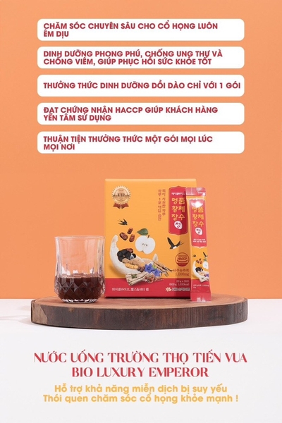 Nước yến trường thọ hộp 30 gói 600g daycell (24ea)