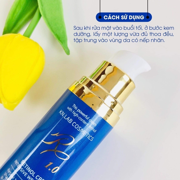 Kem dưỡng trắng chống lão hoá retinol 1% Kn.Lab - KangnamLab 50ml (160ea)