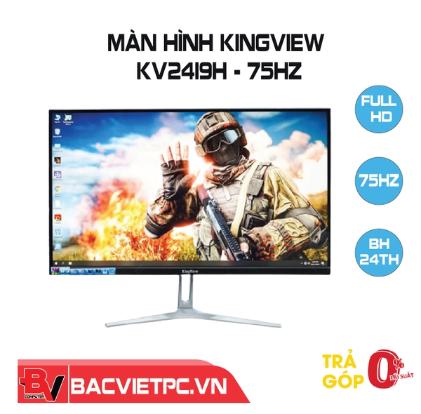 Màn Hình Máy Tính Kingview KV 2419H IPS 75Hz Full Viền