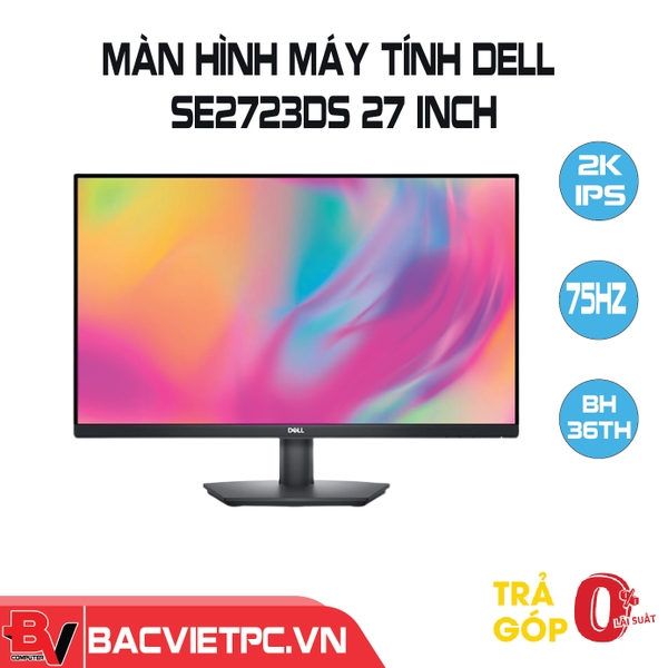 Màn hình máy tính Dell SE2723DS 27 inch 2K IPS 75Hz