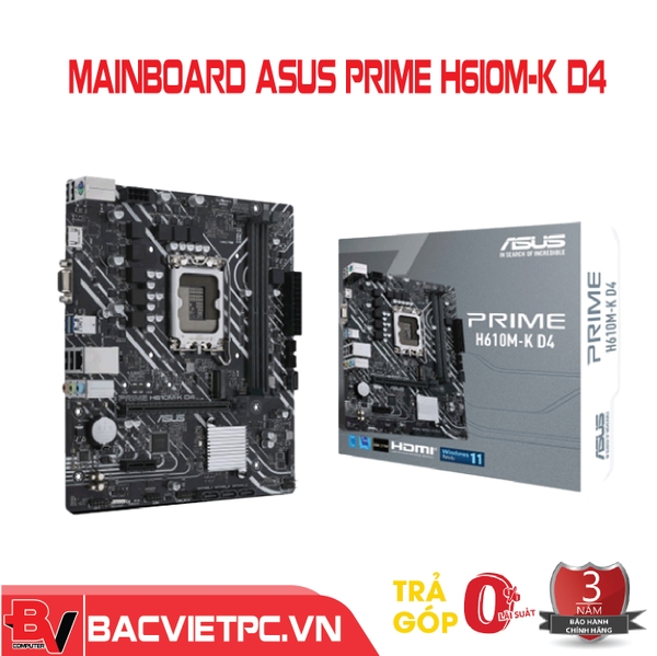 Mainboard Asus Prime H610M-K D4