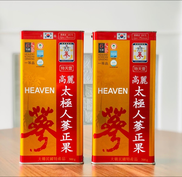 Thiên Sâm Tẩm Mật Ong VVIP - 300g - 6 Củ