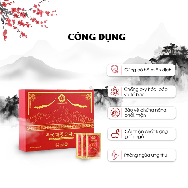 Tinh Chất Đông Trùng Hạ Thảo Mugunghwa - 60 Gói x 30ml