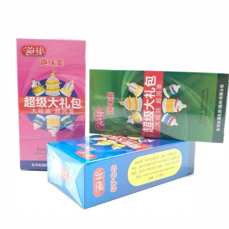 Bao cao su gân gai bi New Gold - 6 chiếc