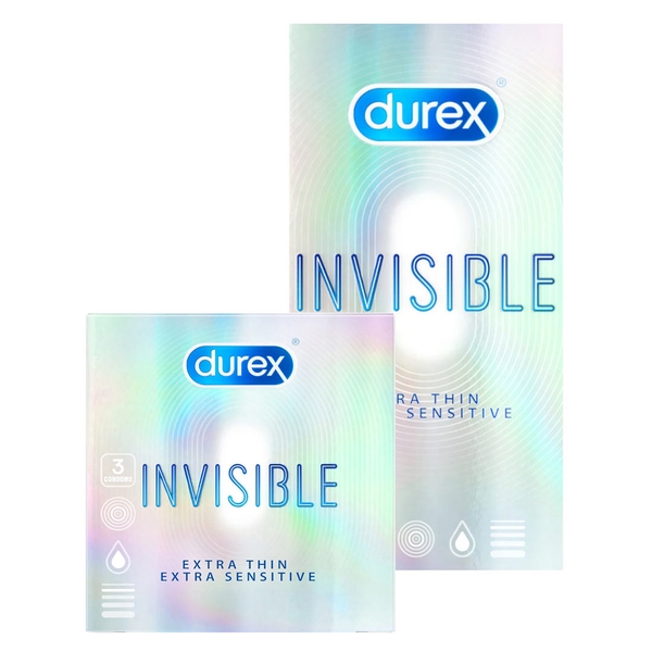 Bao Cao Su Durex Invisible Extra Thin Extra
