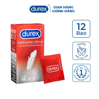 Bao Cao Su Siêu Mỏng Durex Fetherlite Ultima