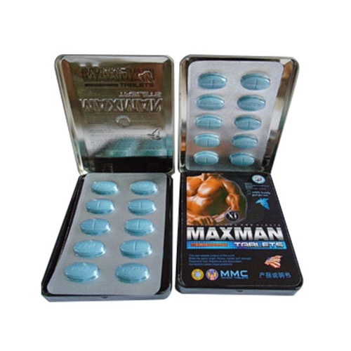 Maxman - Hộp 10 viên - Viên uống tăng cường Sinh Lý