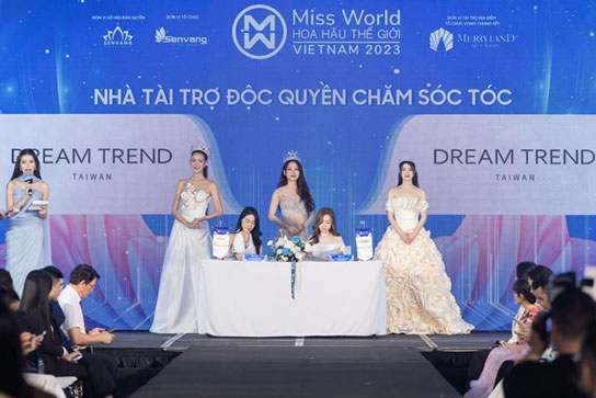 DREAM TREND Việt Nam ký kết hợp tác cùng Ban tổ chức - chính thức công bố danh vị tại Miss World Vietnam 2023