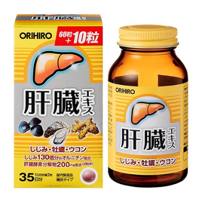 Viên uống bổ gan Shijimi Orihiro (70 viên)