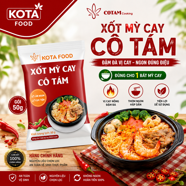 COMBO MỲ CAY 50G