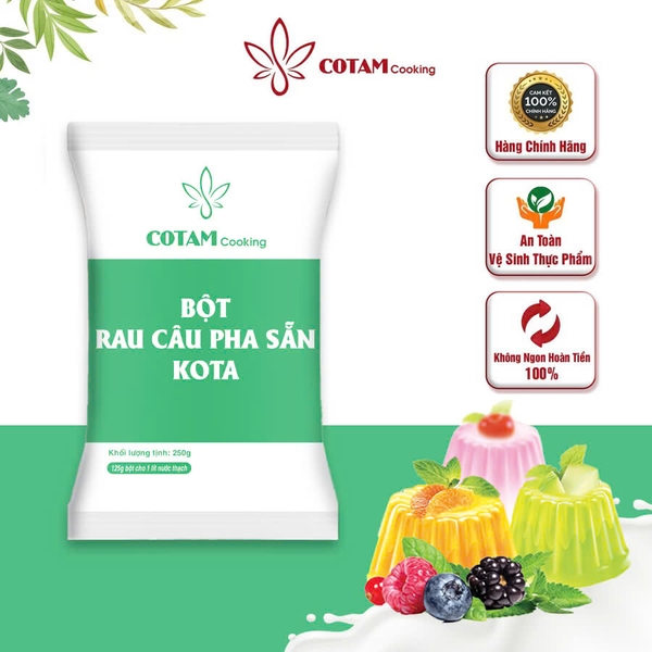 rau câu pha sẵn kota