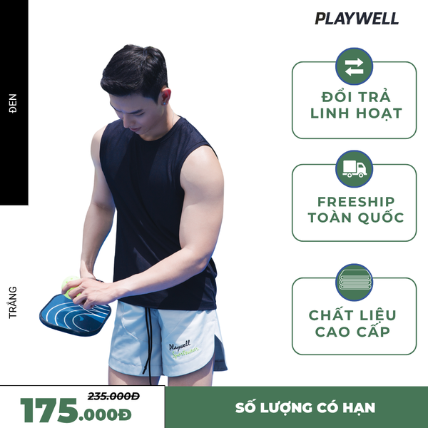 Áo thun Tanktop thể thao nam PW9241
