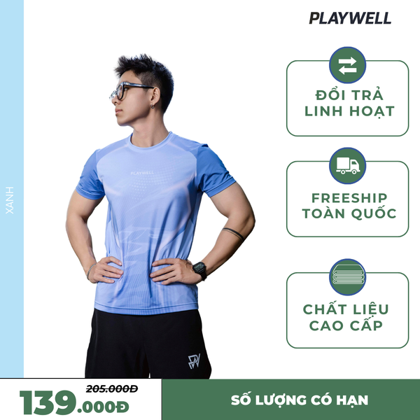 Áo thun thể thao nam Cool Breeze PW11244