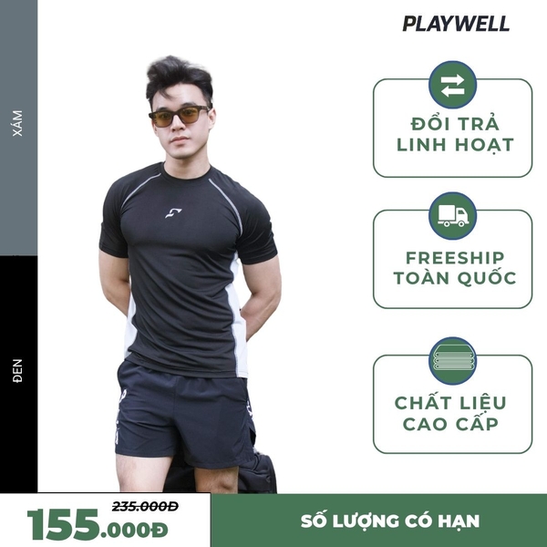 Áo thun thể thao nam PW4234