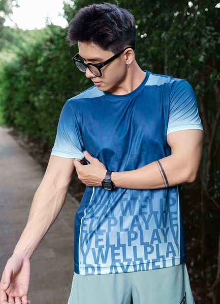 Áo thun thể thao nam Active PW11246