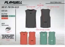 Áo Tanktop thể thao nam Radiant PWT0425
