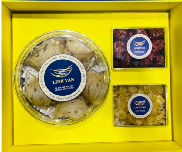 Hộp yến thô nhà loại 3 - 100gr