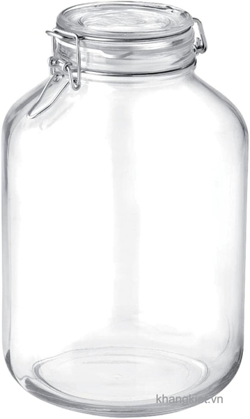 hu thuy tinh nap cai kin hoi fido 5l bormioli rocco italy