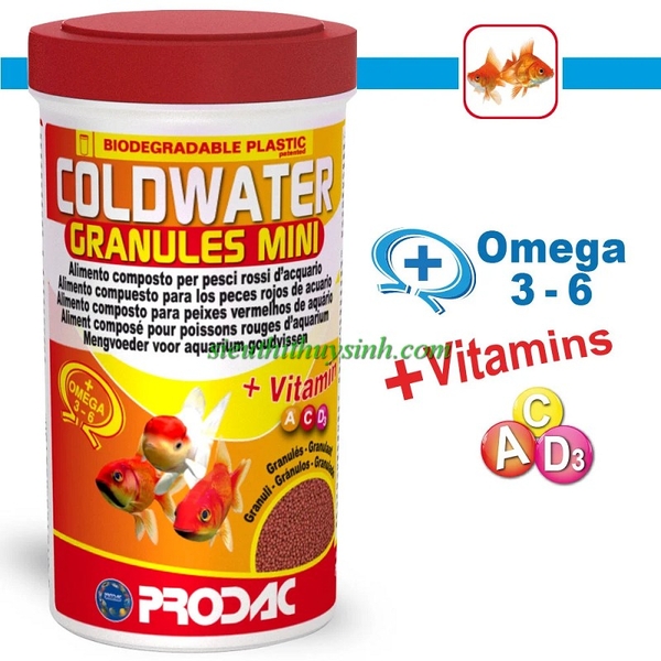 prodac-coldwater-granules-mini-danh-cho-ca-vang