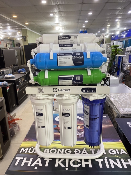 Máy lọc nước Perfect KIỀM TÍNH Lắp Âm P201