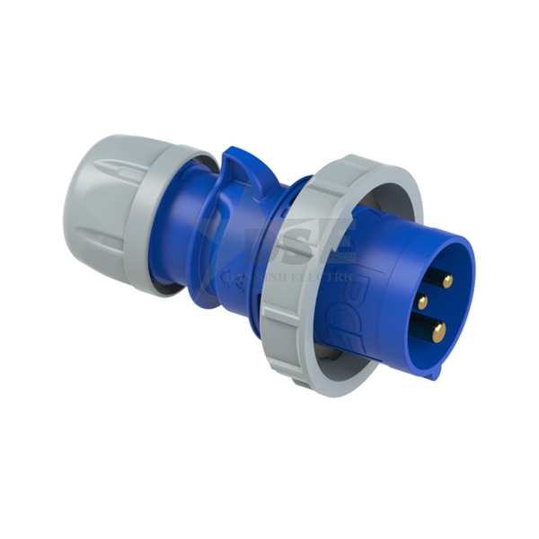 Phích Cắm Công Nghiệp 1 Pha 3 Cực 16A IP67 F0132-6 PANASONIC