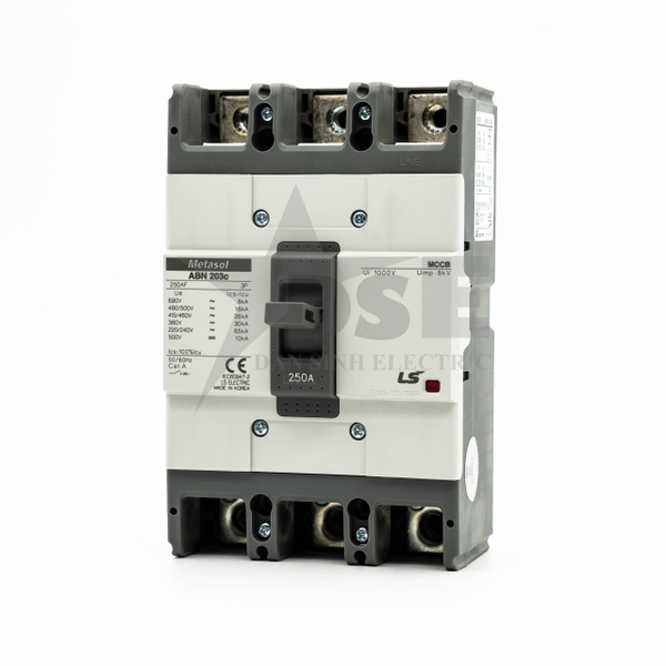 MCCB CB Khối ABN203C 3P 250A LS
