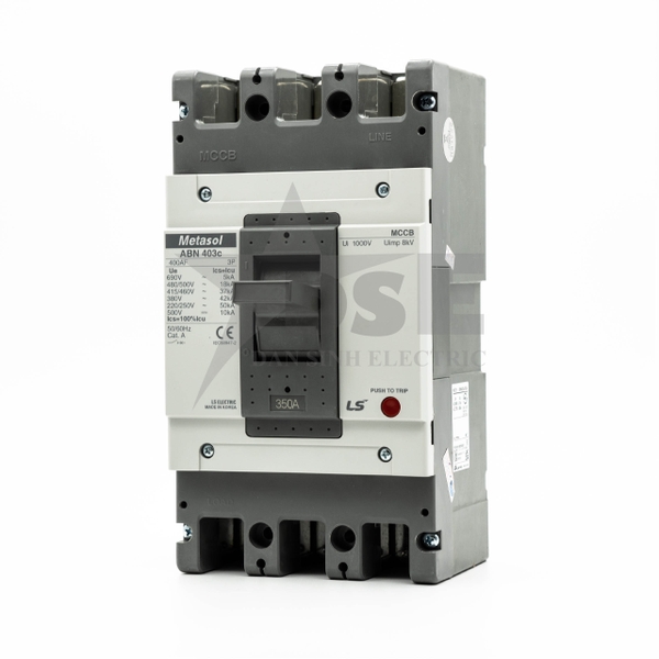MCCB CB Khối ABN403C 3P 350A LS