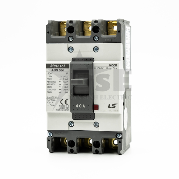 MCCB CB Khối ABN53C 3P 40A LS