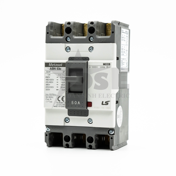 MCCB CB Khối ABN53C 3P 50A LS