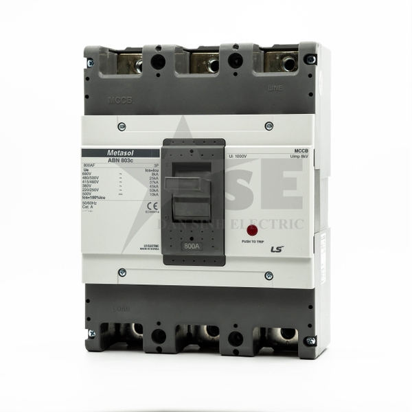 MCCB CB Khối ABN803C 3P 800A LS