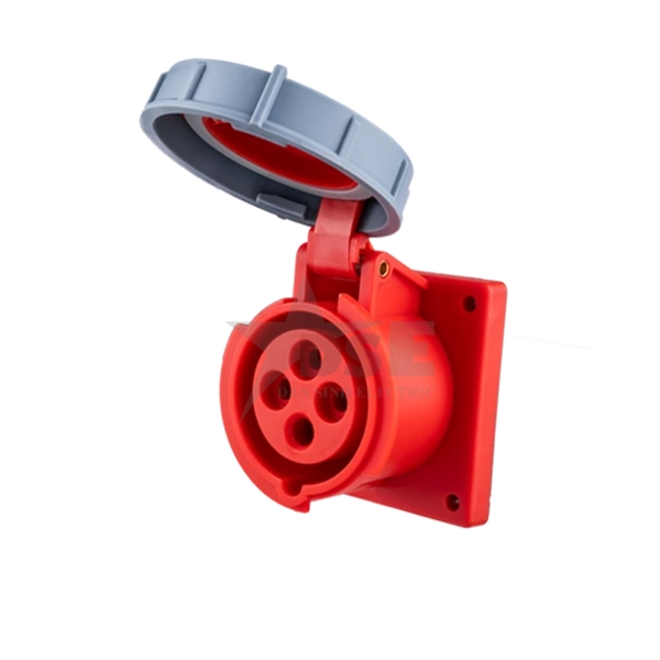 Ổ Cắm Cố Định Lắp Âm 3 Pha 4 Cực 16A IP67 MPN-3142 MPE