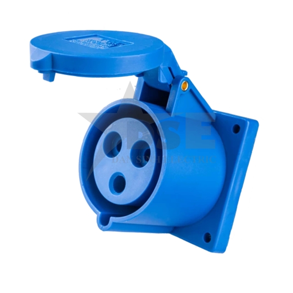 Ổ Cắm Cố Định Lắp Âm 1 Pha 3 Cực 32A MPN-323 MPE