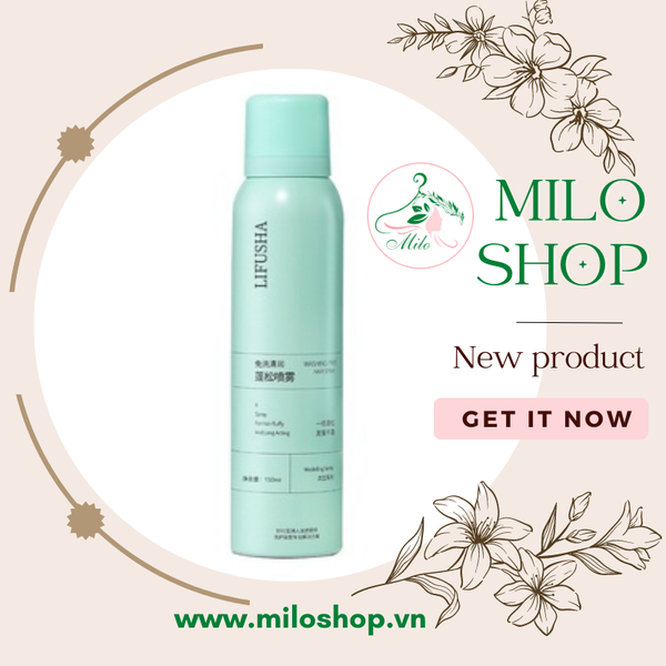 Dầu gội khô Lifusha -150ml (xanh)