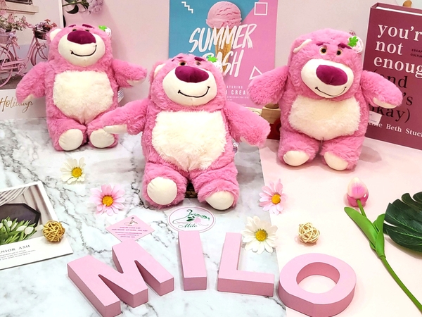 Gấu bông Lotso size 20cm (gấu ngồi)
