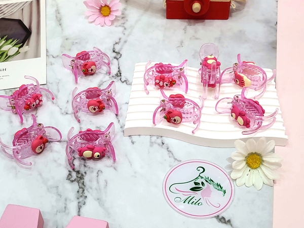 Kẹp cua 3 răng gấu dâu Lotso