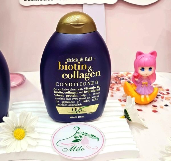 Dầu xả Biotin & Collagen (tím) - 385ml