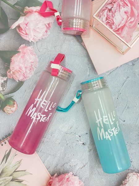 Bình thủy tinh Hello Master - 480ml