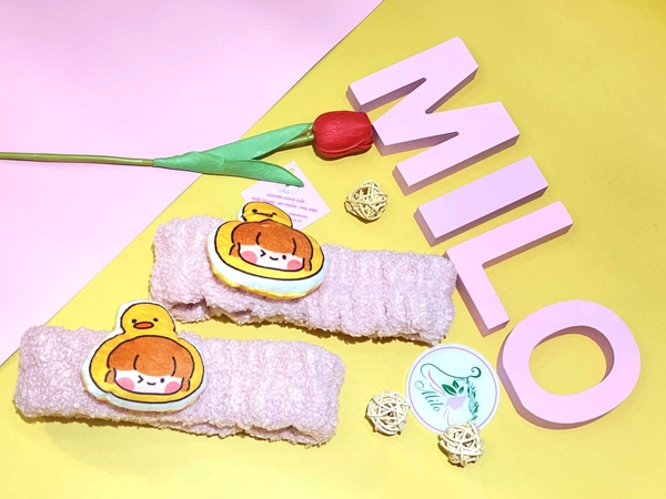 Băng đô rửa mặt hình thú cute (to)