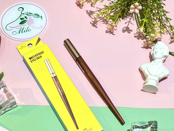Bút kẻ mắt nước Vacosi Waterproof Eyeliner (02 Deep Brown ) - 5ml