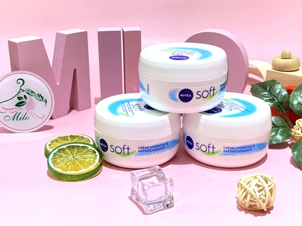 Kem dưỡng ẩm Nivea Soft - 200ml (Đức)