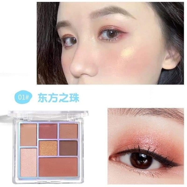 Phấn mắt 7 ô Lameila (M01)